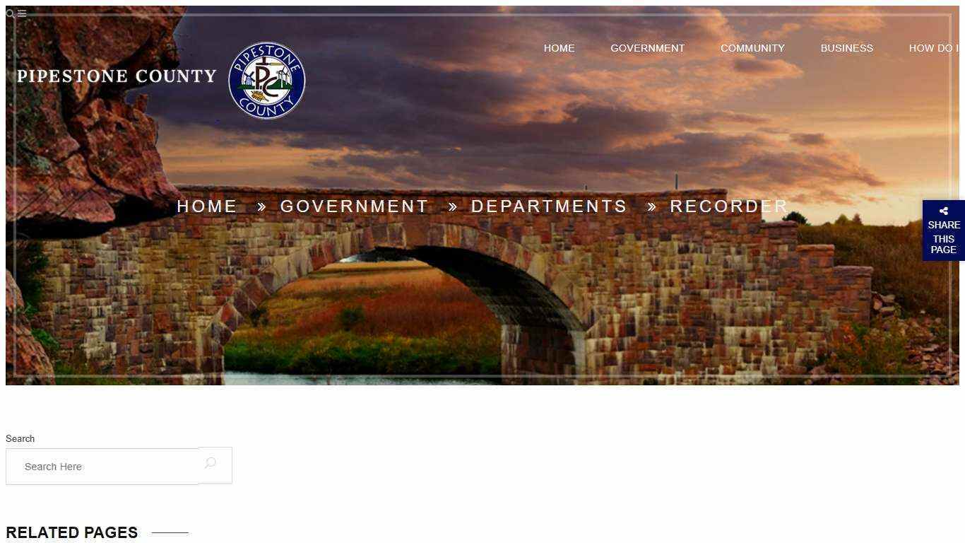 Welcome to Pipestone County MN