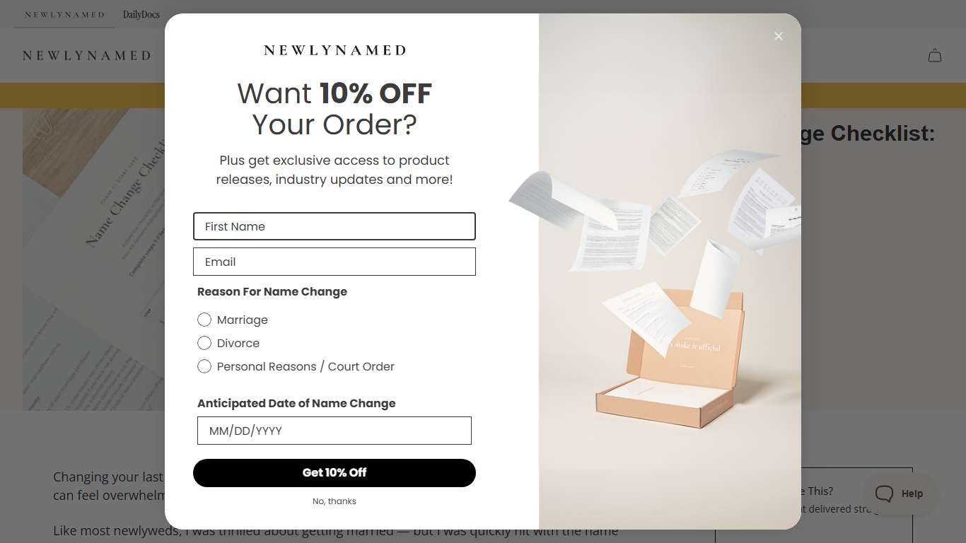 Name Change After Marriage | 2026 Checklist & Guide – NewlyNamed